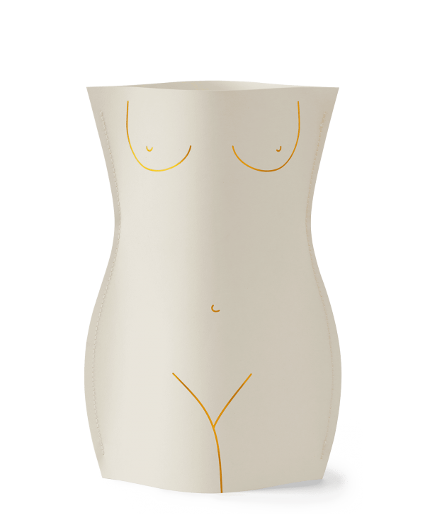 popierine vaza, moderni interjero detale, dramblio kaulo vaza, isskirtine stilinga vaza, dovana, dovana moteriai