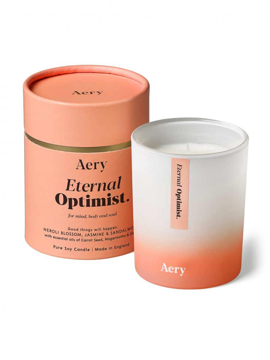 Aromaterapinė žvakė amžinas optimistas raminanti įkvepianti